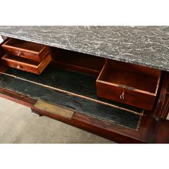 French 19th Century Louis Philippe Style Commode with Secretary - 4223554