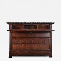 French 19th Century Louis Philippe Style Commode with Secretary - 4248739