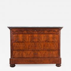 French 19th Century Louis Philippe Style Mahogany Commode - 1096352