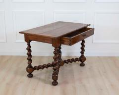 French 19th Century Louis XIII Style Walnut Table - 4707236