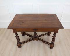 French 19th Century Louis XIII Style Walnut Table - 4707240