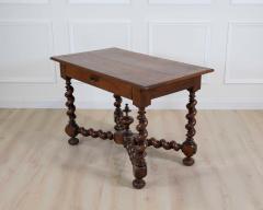 French 19th Century Louis XIII Style Walnut Table - 4707325