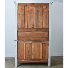 French 19th Century Louis XV Painted Buffet a Deux Corps - 4798043