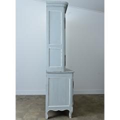French 19th Century Louis XV Painted Buffet a Deux Corps - 4798044