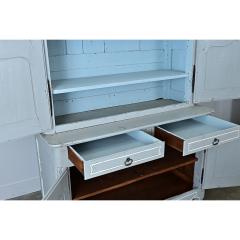 French 19th Century Louis XV Painted Buffet a Deux Corps - 4798048
