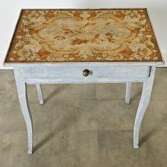 French 19th Century Louis XV Style Needlepoint Tea Table - 4157501