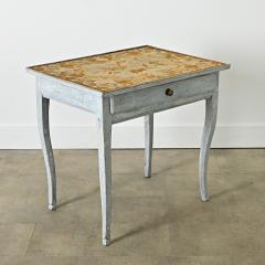 French 19th Century Louis XV Style Needlepoint Tea Table - 4157507