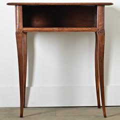 French 19th Century Louis XV Style Oak Side Table - 4147408