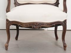 French 19th Century Louis XV Style Upholstered Armchair - 1827683