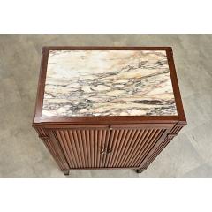 French 19th Century Louis XVI Style Butler s Cabinet Chiffoniere - 4663679
