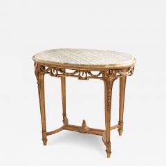 French 19th Century Louis XVI Style Center Table - 2604821