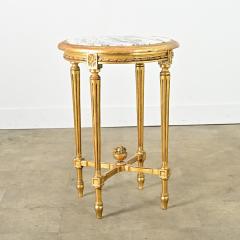 French 19th Century Louis XVI Style Gilt Gu ridon - 4299109