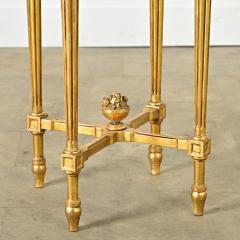 French 19th Century Louis XVI Style Gilt Gu ridon - 4299114