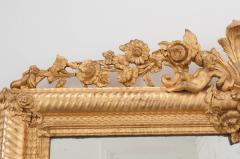French 19th Century Louis XVI Style Gold Gilt Mirror - 1021359