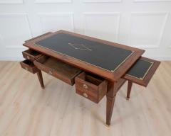French 19th Century Louis XVI Style Leather Top Desk - 4707309