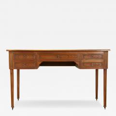 French 19th Century Louis XVI Style Mahogany Desk - 3110885