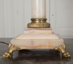 French 19th Century Louis XVI Style Marble Lamp - 1529364