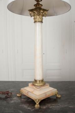 French 19th Century Louis XVI Style Marble Lamp - 1529375