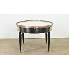 French 19th Century Louis XVI Style Oval Coffee Table - 4443178