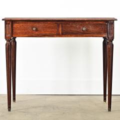 French 19th Century Louis XVI Style Petite Writing Desk - 4215699