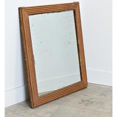 French 19th Century Louis XVI Style Reeded Gilt Mirror - 4615529