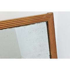 French 19th Century Louis XVI Style Reeded Gilt Mirror - 4615532