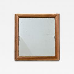 French 19th Century Louis XVI Style Reeded Gilt Mirror - 4698967