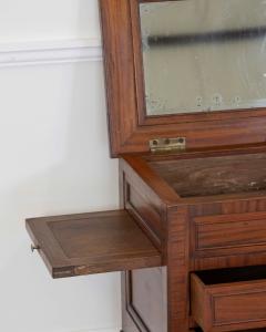 French 19th Century Louis XVI Style Side Table with Fitted Mirror - 4707267