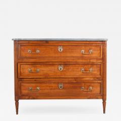 French 19th Century Louis XVI Style Walnut Commode - 1111231