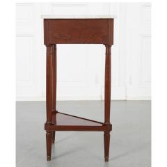 French 19th Century Mahogany Corner Table - 2598761