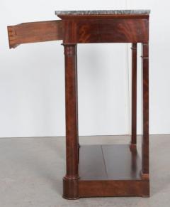 French 19th Century Mahogany Empire Console - 1440334