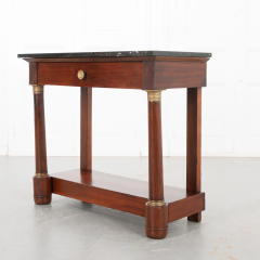 French 19th Century Mahogany Empire Console - 2703084