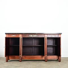 French 19th Century Mahogany Empire Enfilade - 4205869