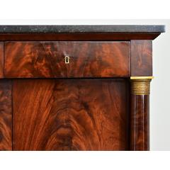 French 19th Century Mahogany Empire Enfilade with Marble Top - 4606815