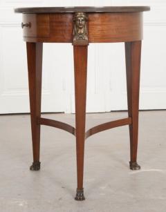 French 19th Century Mahogany Empire Gu ridon - 1409801