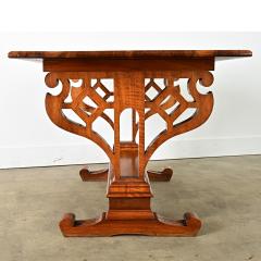 French 19th Century Mahogany Library Table - 4330896