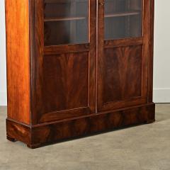 French 19th Century Mahogany Louis Philippe Bibliotheque - 4317080