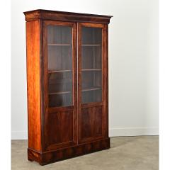 French 19th Century Mahogany Louis Philippe Bibliotheque - 4317081