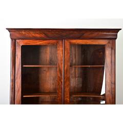 French 19th Century Mahogany Louis Philippe Bibliotheque - 4317084
