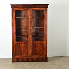 French 19th Century Mahogany Louis Philippe Bibliotheque - 4317088
