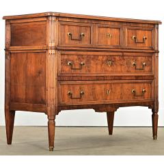 French 19th Century Mahogany Louis XVI Style Commode - 4215747