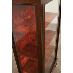 French 19th Century Mahogany Louis XVI Style Vitrine - 3028896