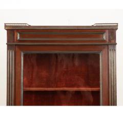 French 19th Century Mahogany Louis XVI Style Vitrine - 3029075