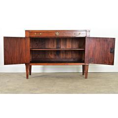French 19th Century Mahogany Marble Buffet - 4205907
