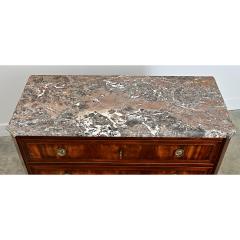 French 19th Century Mahogany Marble top Commode - 4578284
