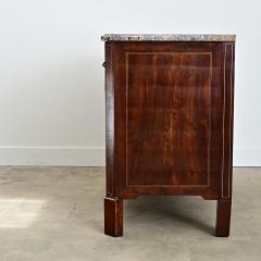 French 19th Century Mahogany Marble top Commode - 4578299