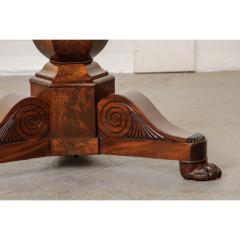 French 19th Century Mahogany Restauration Center Table - 1621339