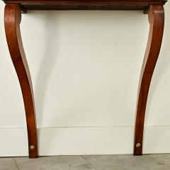French 19th Century Mahogany Restauration Wall Console - 4117488
