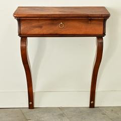 French 19th Century Mahogany Restauration Wall Console - 4117504