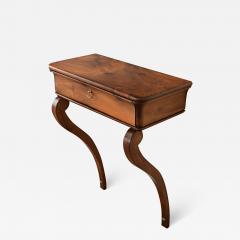 French 19th Century Mahogany Restauration Wall Console - 4121187